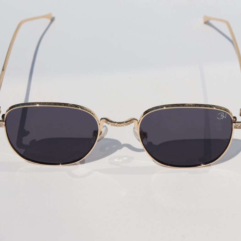 Sunnies Gold Black