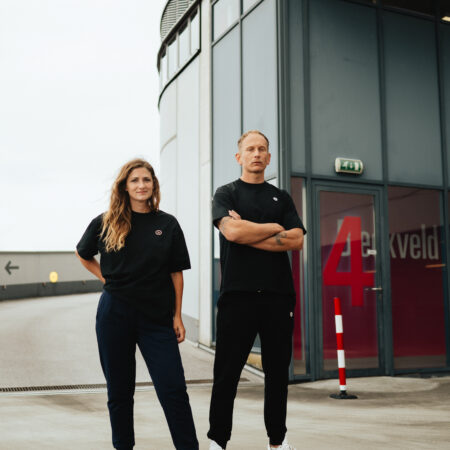 Basic T-shirt Katoen - Zwart